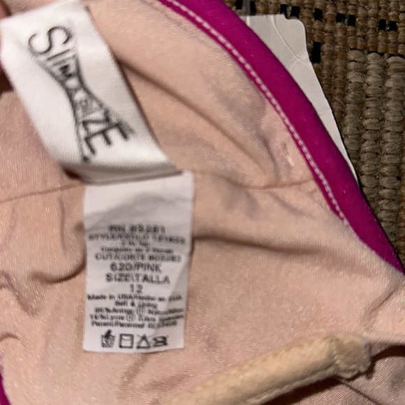 NWT 2 PIECE TANKINI WITH UNDERWIRE AND SEE THRU NETTING - Picture 8 of 8